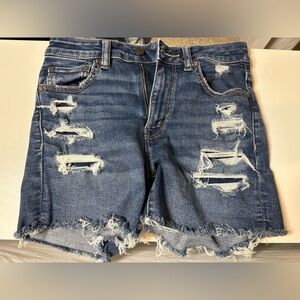 American Eagle Blue Jean Shorts